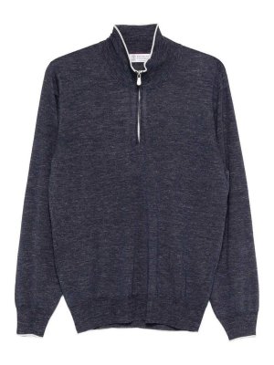 BRUNELLO CUCINELLI: Turtlenecks & Polo necks - Mock-Neck Sweater
