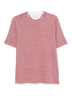 BRUNELLO CUCINELLI: Camisetas - Camiseta - Blanco