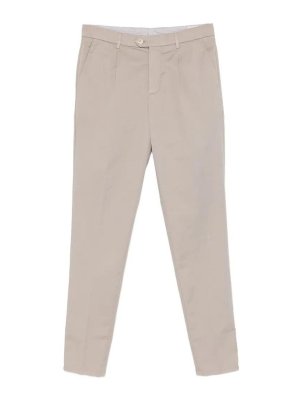 BRUNELLO CUCINELLI: カジュアルトラウザー - カジュアルパンツ - ブラウン