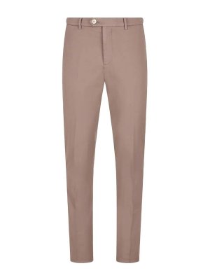 BRUNELLO CUCINELLI: casual trousers - Gabardine Garment Dyed Pants