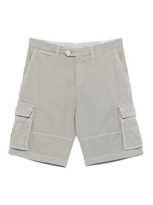 BRUNELLO CUCINELLI: Trousers Shorts - Bermuda Shorts