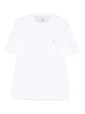 BRUNELLO CUCINELLI: Camisetas - Camiseta - Blanco