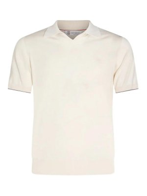 BRUNELLO CUCINELLI: crew necks - Polo-Style Sweater