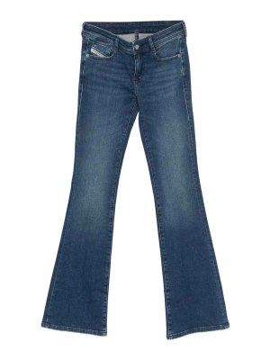 DIESEL: jeans dritti, a sigaretta - Jeans D-Ebbey del 1969