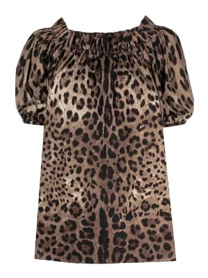 DOLCE & GABBANA: Blusen - Bluse - Braun