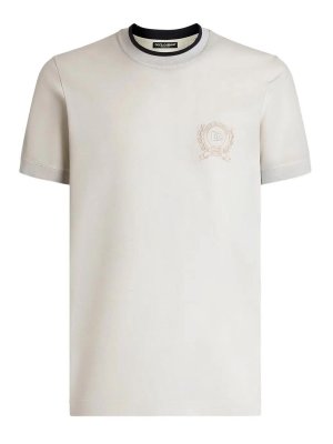 DOLCE & GABBANA: T-shirts - T-Shirt - Weiß
