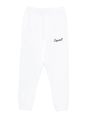 DSQUARED2: Pantalons casual - Pantalons Décontractés - Blanc