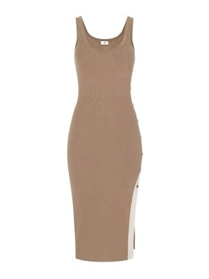 ELISABETTA FRANCHI: knee length dresses - Knit Dress