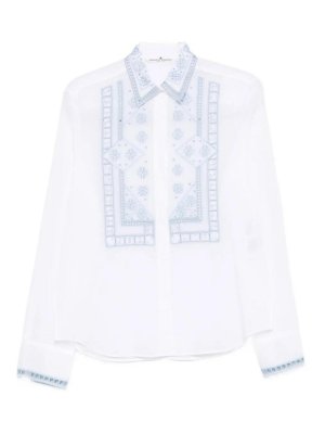 ERMANNO SCERVINO: Chemises - Chemise - Blanc