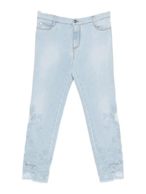 ERMANNO SCERVINO: straight leg jeans - Slim Jeans