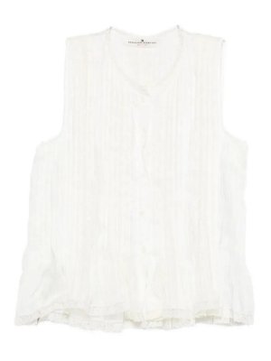 ERMANNO SCERVINO: Top e canotte - Parte superiore con ricamo