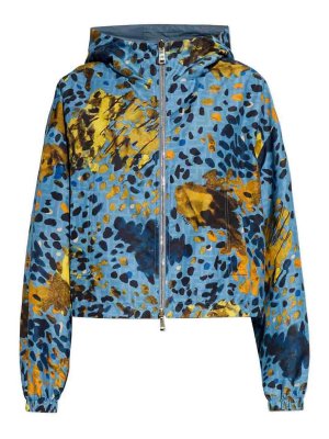 FENDI: casual jackets - K-Way Printed Nylon