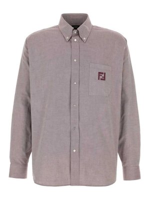 FENDI: shirts - Shirt With  Embroidery