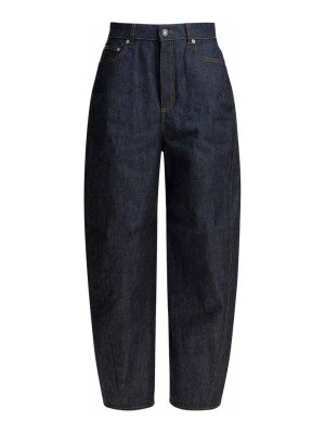 GIVENCHY: Jeans Rectos - Vaqueros Rectos - Azul Oscuro