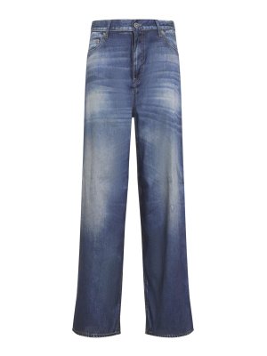 GOLDEN GOOSE: ボーイフレンドデニム - ボーイフレンド - ブルー