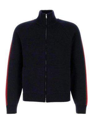 GUCCI: cardigans - Long Sleeve Zip Jacket