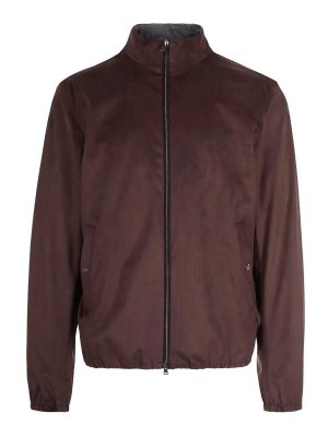 HERNO: Blazer - Blazer - Marrón Oscuro