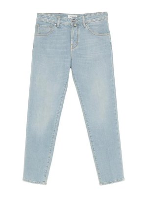 JACOB COHEN: Straight Leg Jeans - Straight Leg Jeans - Hellblau