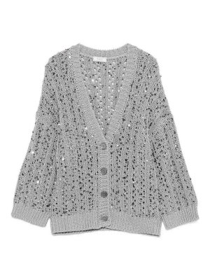 PESERICO: Pull col rond - Pull Col Rond - Gris Clair