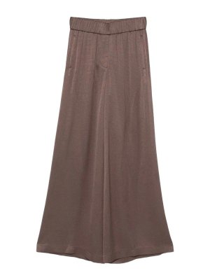 PESERICO: Pantalones casual - Pantalón Casual - Marrón