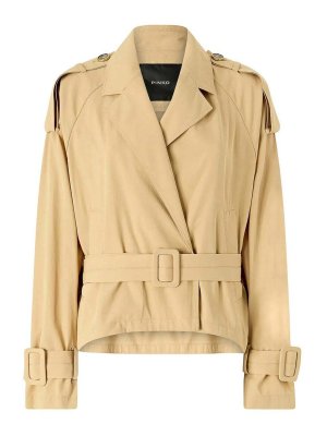 Pinko: Trenchcoats - Trenchcoat - Beige