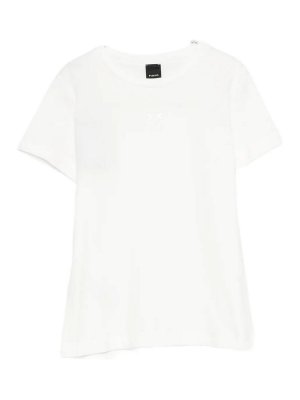 Pinko: T-shirts - T-Shirt - Weiß