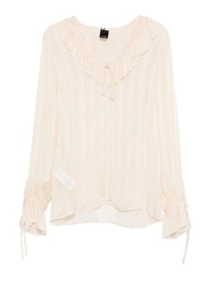 Pinko: Blusen - Bluse - Weiß