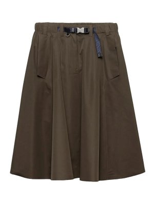PRADA: Knee length skirts & Midi - Technical Fabric Skirt