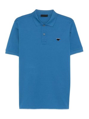 PRADA: polo shirts - Piquet Polo Shirt