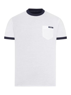 PRADA: t-shirts - Cotton T-Shirt