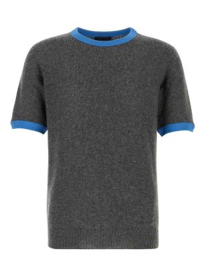 PRADA: t-shirts - Cashmere T-Shirt