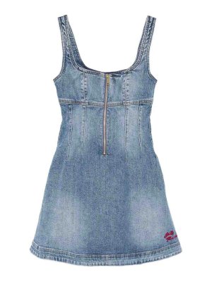 Self Portrait: abiti corti - MiniVestito  in denim