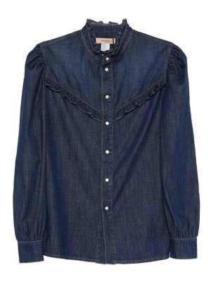 TWINSET: shirts - Denim Shirt