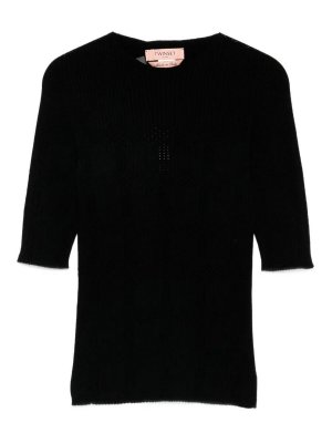 TWINSET: Pull col rond - Pull Col Rond - Noir
