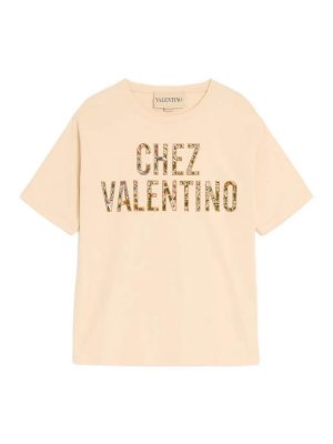 VALENTINO: T-shirts - T-Shirt - Rouge