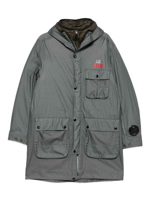 C.P. COMPANY: long coats - Long Jacket In Gore G-Type