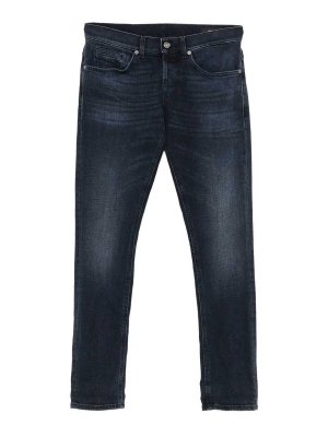 DONDUP: Straight Leg Jeans - Straight Leg Jeans - Blau