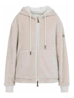 MONCLER: cardigans - Zip Up Cardigan