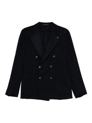 TAGLIATORE: blazers - Double Breasted  Cashmere Blazer