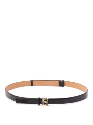 ELISABETTA FRANCHI: Cinturones - Cinturón - Negro