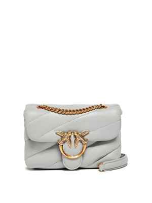 Pinko: Umhängetaschen - Umhängetasche - Hellgrau