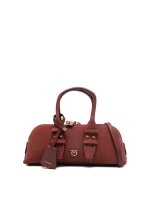 Pinko: Bowling - Bowling Tasche - Bordeaux