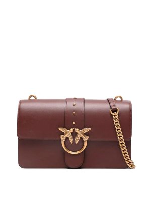 Pinko: Umhängetaschen - Umhängetasche - Bordeaux