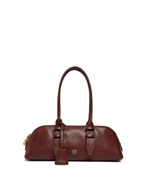 Pinko: Bowling - Bowling Tasche - Bordeaux