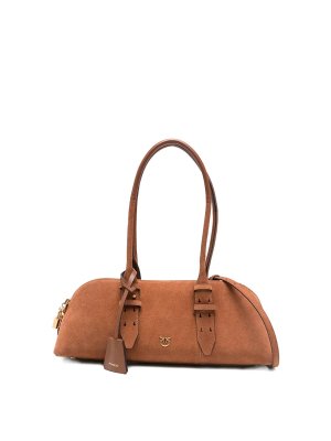 Pinko: Bowling - Bowling Tasche - Braun