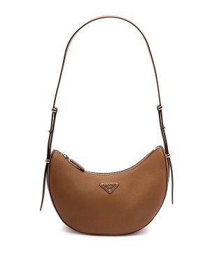 PRADA: shoulder bags - Leather Shoulder Bag