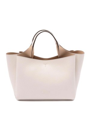 TOD'S: Clutch - Pochette - Beige
