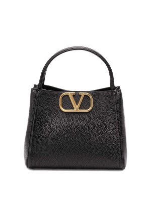 VALENTINO GARAVANI: トートバッグ - トートバッグ - 黒