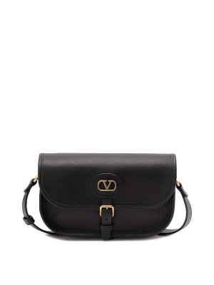 VALENTINO GARAVANI: クロスボディバッグ - クロスボディバッグ - 黒