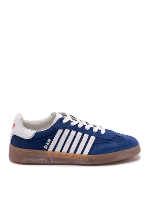 DSQUARED2: Chaussures de sport - Baskets - Bleu